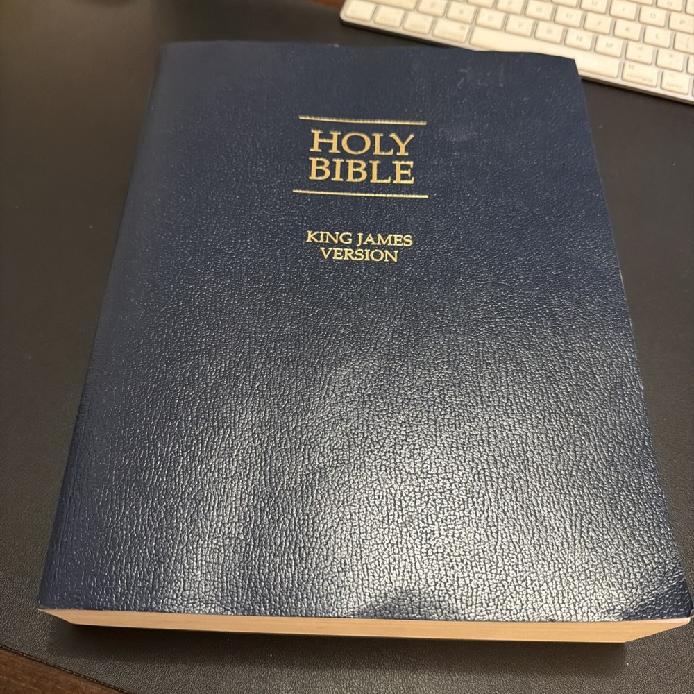 VTG 1979 HOLY BIBLE KJV LARGE GIANT PRINT LATTER-DAY SAINTS LDS Very Good!